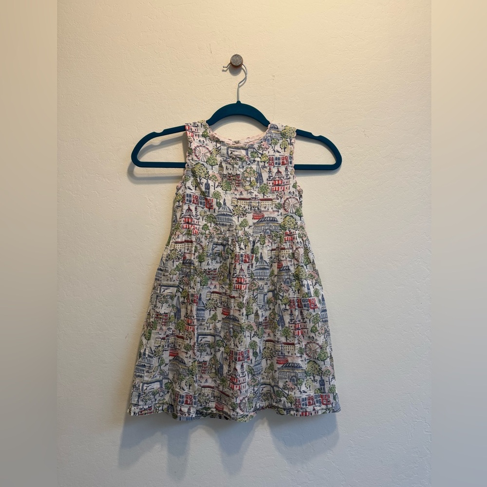Cath Kidston Kids Dress with Red and Green Print